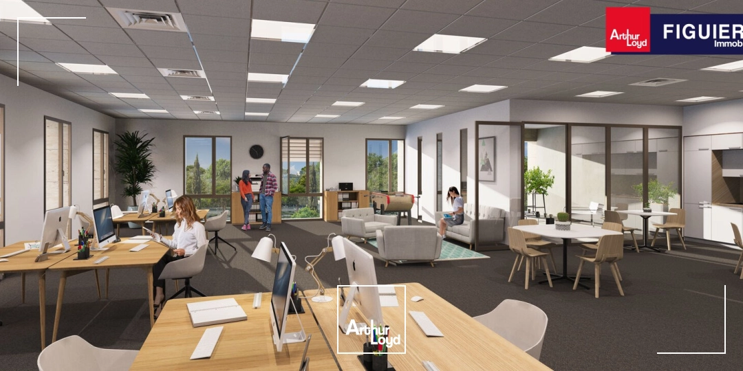 EXCLUSIVITÉ - PLATEAU DE BUREAUX NEUF DIVISIBLE EN LOCATION 