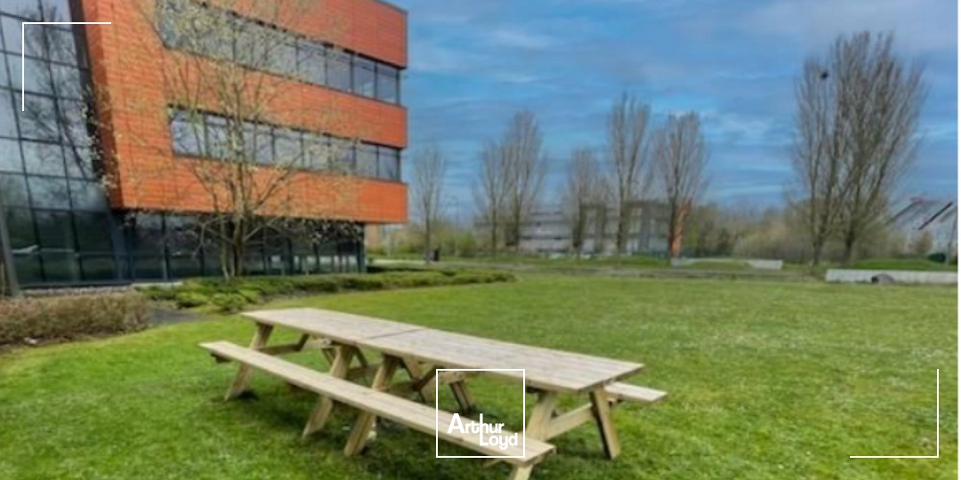 Bureaux lumineux et modulables à louer dans un parc tertiaire d'exception à Lille