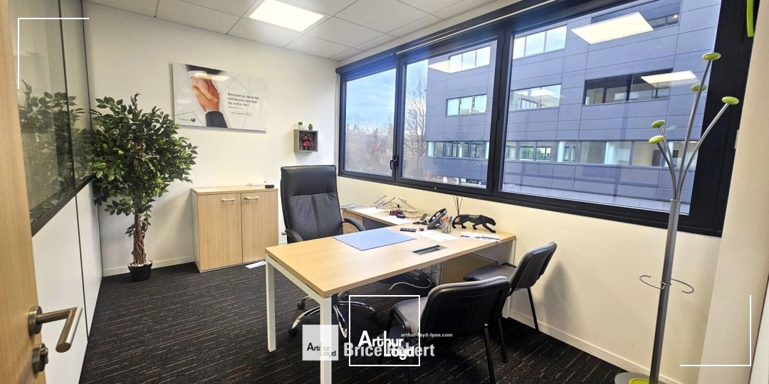 A louer - PLUG & PLAY - Bureaux aménagés - Limonest