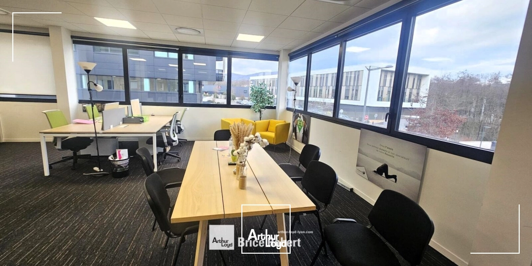 A louer - PLUG & PLAY - Bureaux aménagés - Limonest