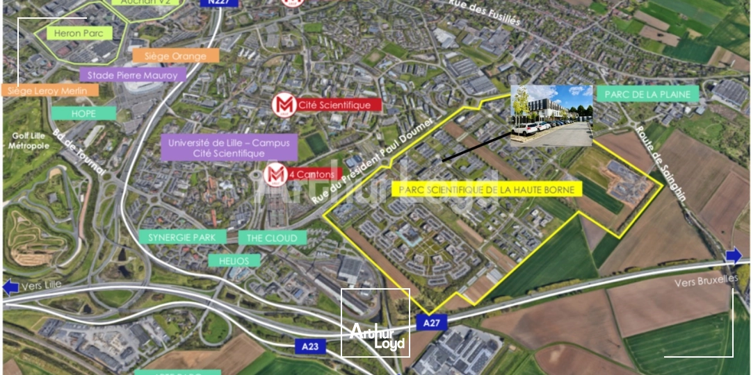 Bureaux - Location - VILLENEUVE D'ASCQ - 59650 - 2449-2449 - 7719396