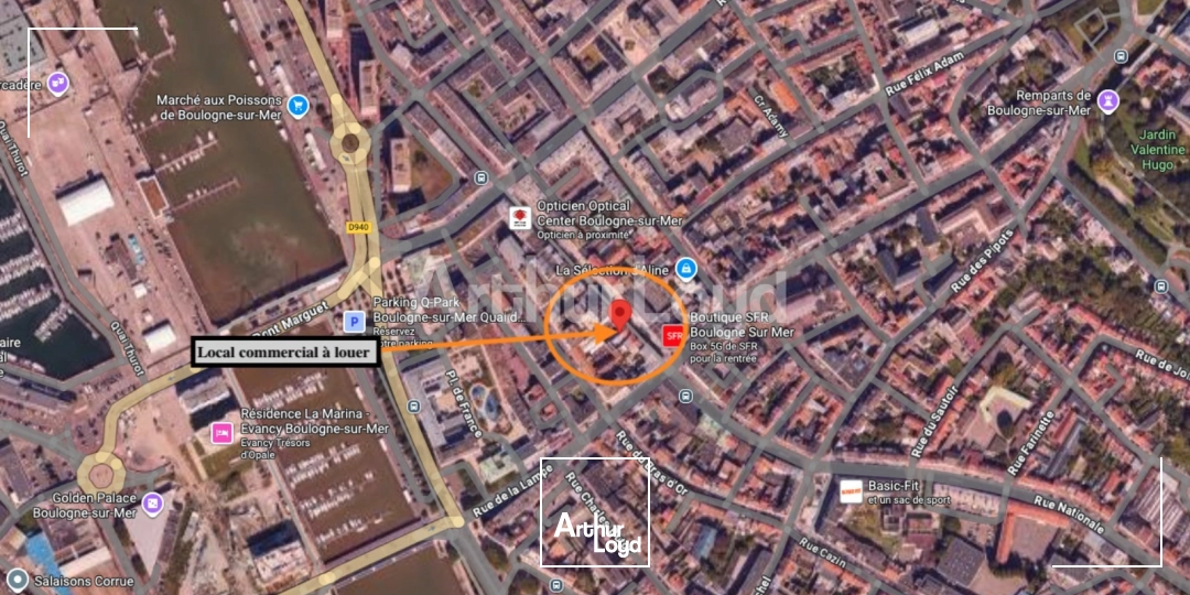 Locaux commerciaux - Location - BOULOGNE SUR MER - 62200 - 210-210 - 7722944