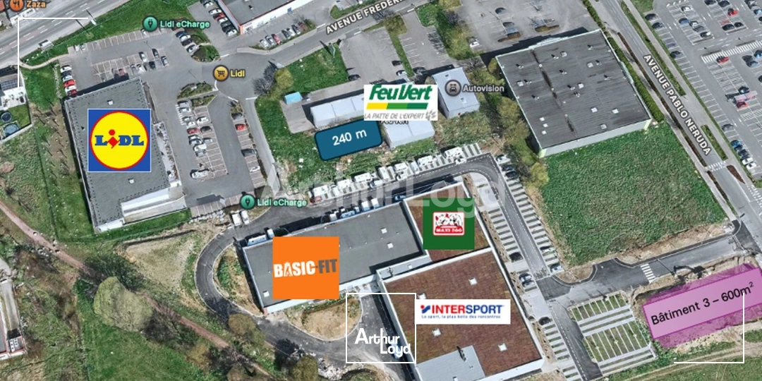 Locaux commerciaux - Location - AUCHY LES MINES - 62138 - 240-840 - 7723261