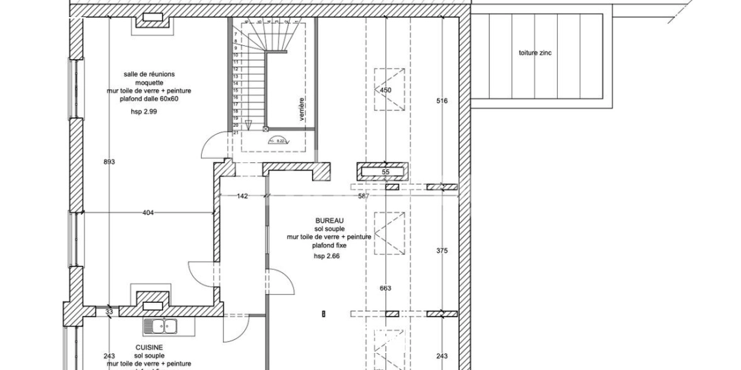 Bureaux - Vente - VALENCIENNES - 59300 - 515-515 - 7724611