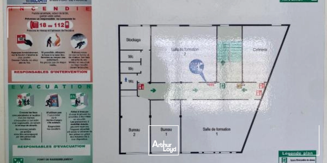 Bureaux - Location - Fort De France - 97200 - 250-250 - 7813366