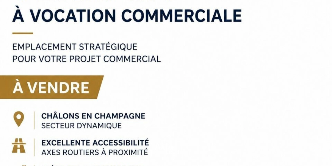 Terrains - Vente - CHÂLONS-EN-CHAMPAGNE - 51000 - 2940-2940 - 7813483