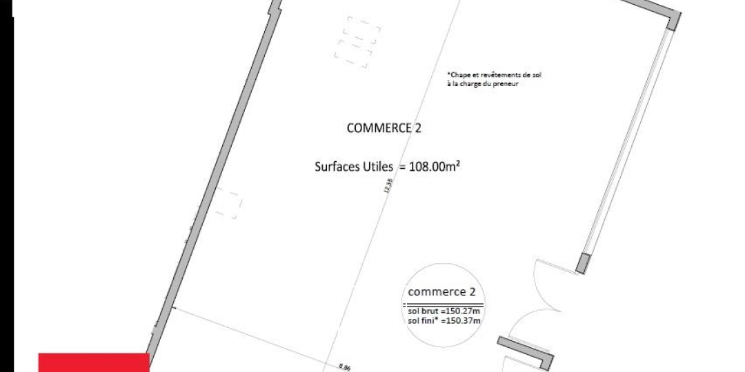 Locaux commerciaux - Vente - LUISANT - 28600 - 108-108 - 7821843
