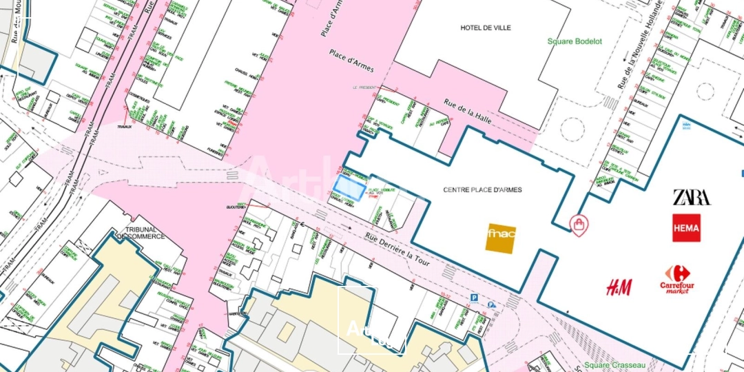 Locaux commerciaux - Location - VALENCIENNES - 59300 - 144.3-144.3 - 7828570