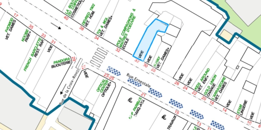 Locaux commerciaux - Vente - ARRAS - 62000 - 136.6-136.6 - 7894651