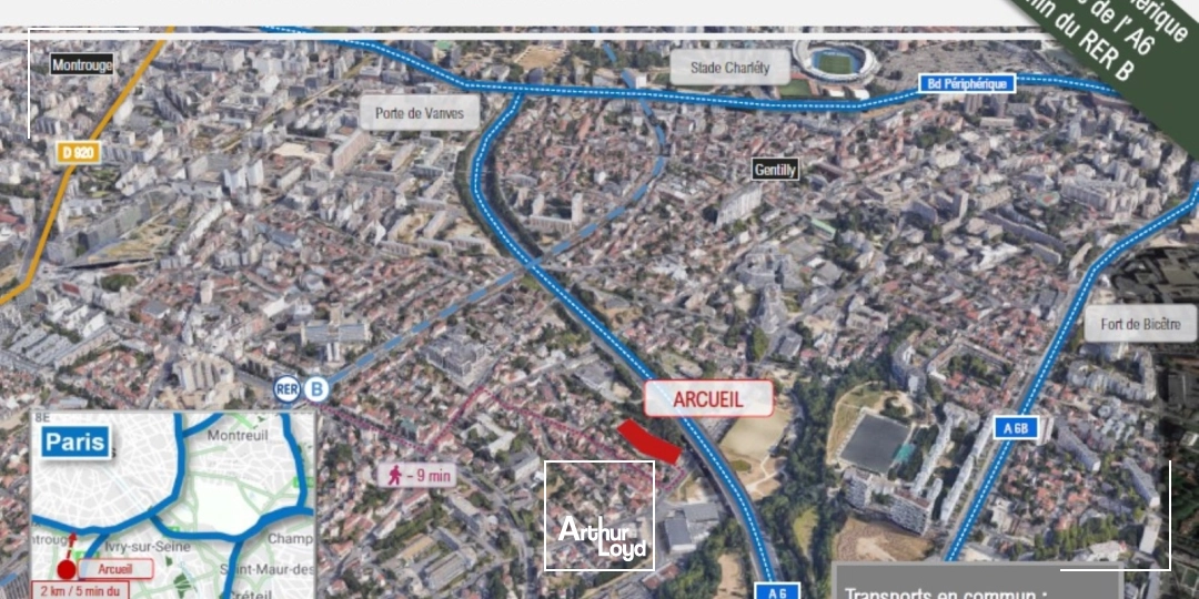 Bureaux - Location - ARCUEIL - 94110 - 268-268 - 7950178
