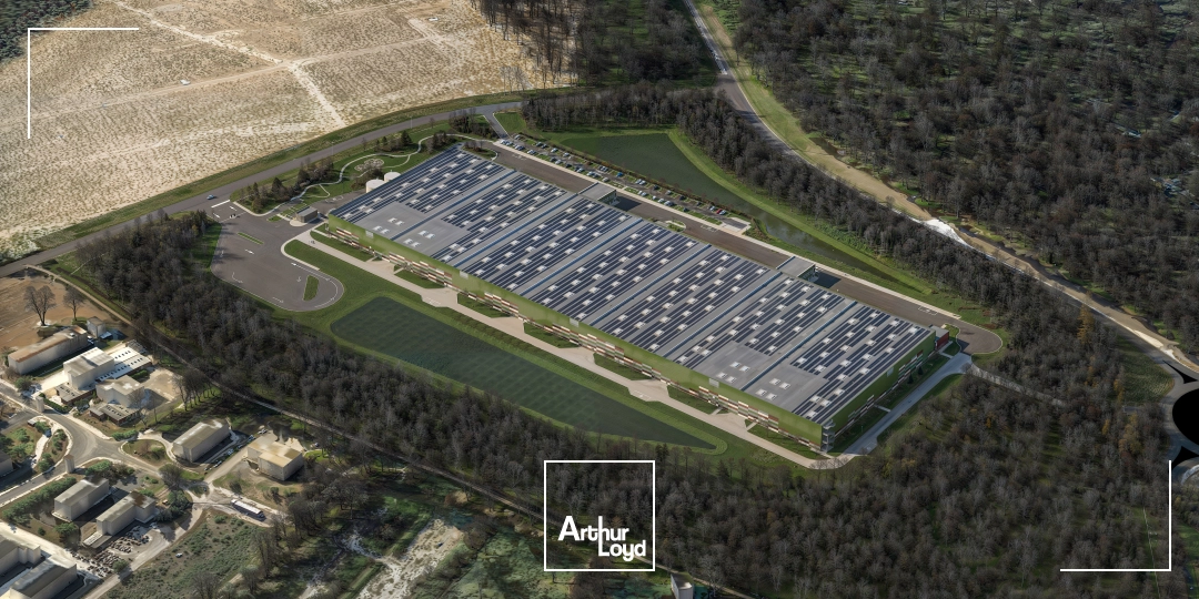 38 863 m² de logistique avec PC&ICPE purgés près d'Orléans