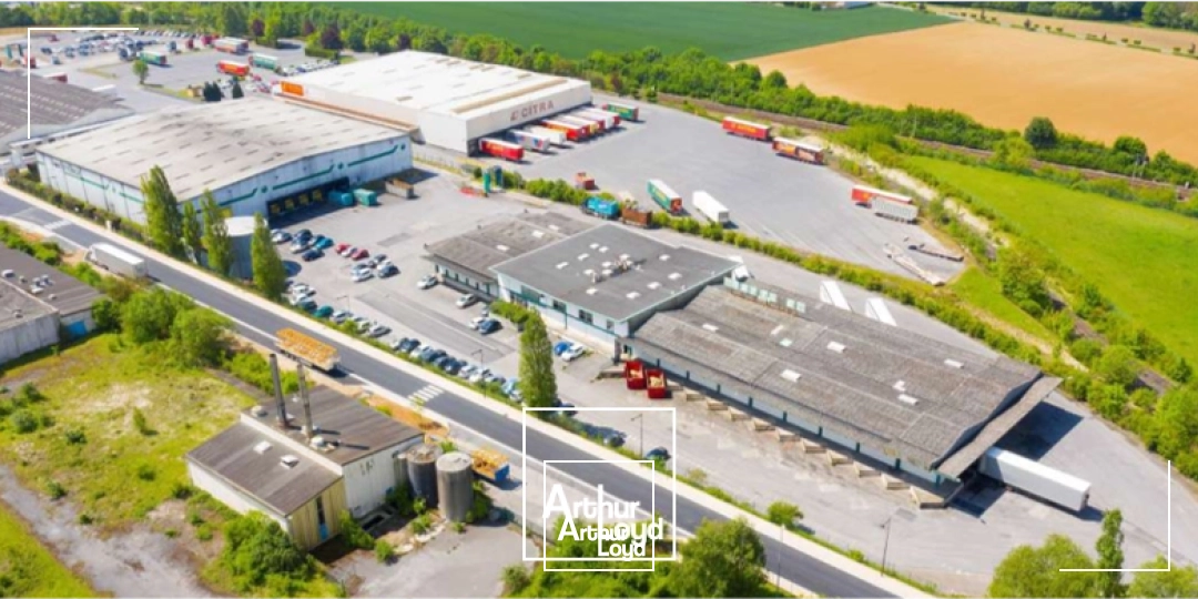 Au Sud de Cambrai - location d'un entrepôt de type messagerie