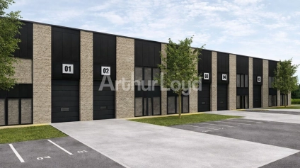 ZONE INDUSTRIELLE PRISÉE - ENTREPÔT EN COURS DE CONSTRUCTION - À LOUER - Offre immobilière - Arthur Loyd