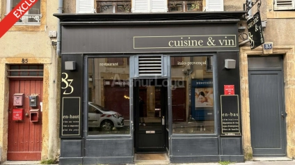 Local commercial à vendre à Metz restaurant réputé prêt à exploiter - Offre immobilière - Arthur Loyd