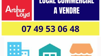 A VENDRE ENSEMBLE IMMOBILIER COMMERCIAL AVEC LOCATAIRE MONTMORILLON (86) - Offre immobilière - Arthur Loyd