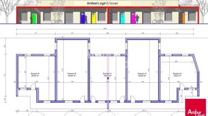 BLOIS - LOCATION BUREAUX DE 45 A 63 M² - Offre immobilière - Arthur Loyd