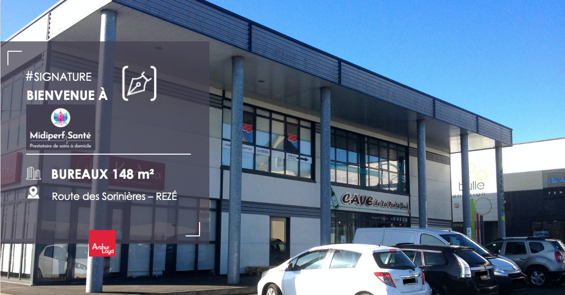 ARTHUR LOYD NANTES SAINT NAZAIRE installe MIDIPERF SANTÉ à Rezé