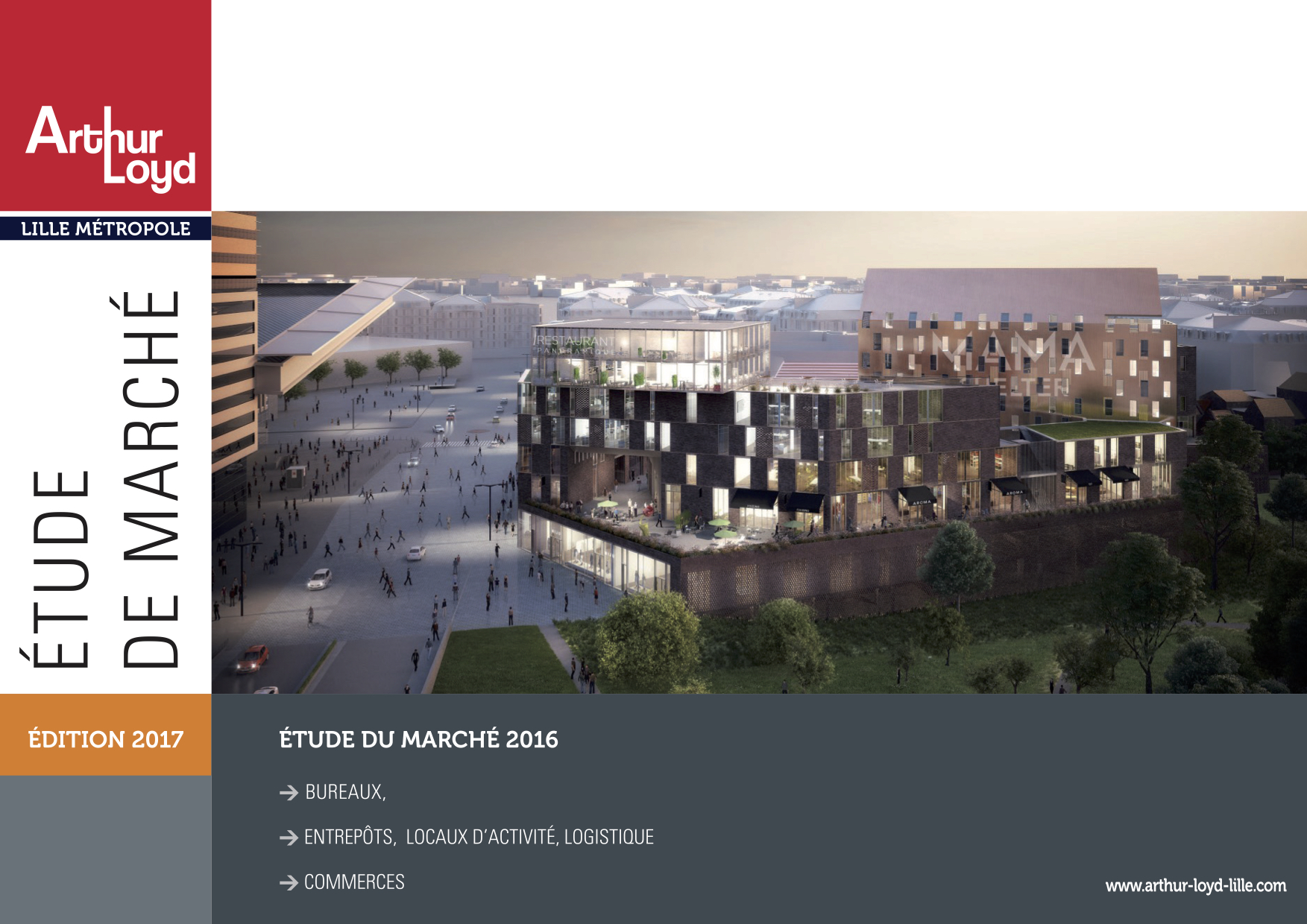 Couverture etude de marché 2016 Lille édition 2017