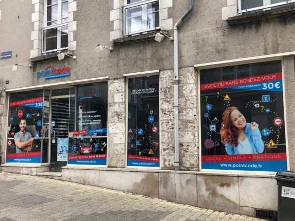 Photo vitrine Poincode Blois