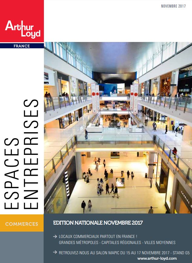 Couverture Espaces Commerces National Novembre 2017